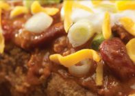 Chili on a Baked Potato