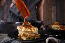 Grilled Nashville Hot Turkey Melt